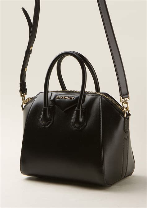 givenchy antigona mini bag black|Givenchy small antigona bag.